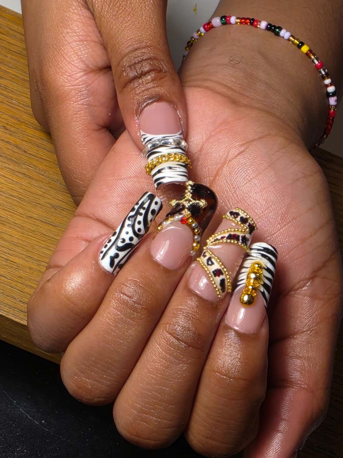 Zebra & leopard